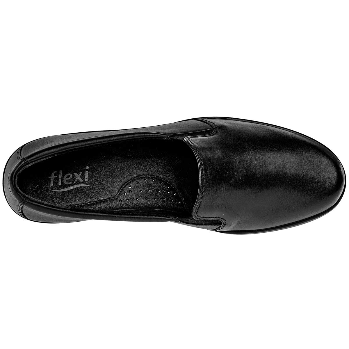 ZAPATO CONFORT MUJER FLEXI 18113 NEGRO