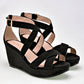 Sandalia Fratta 6025 Mujer Color Negro