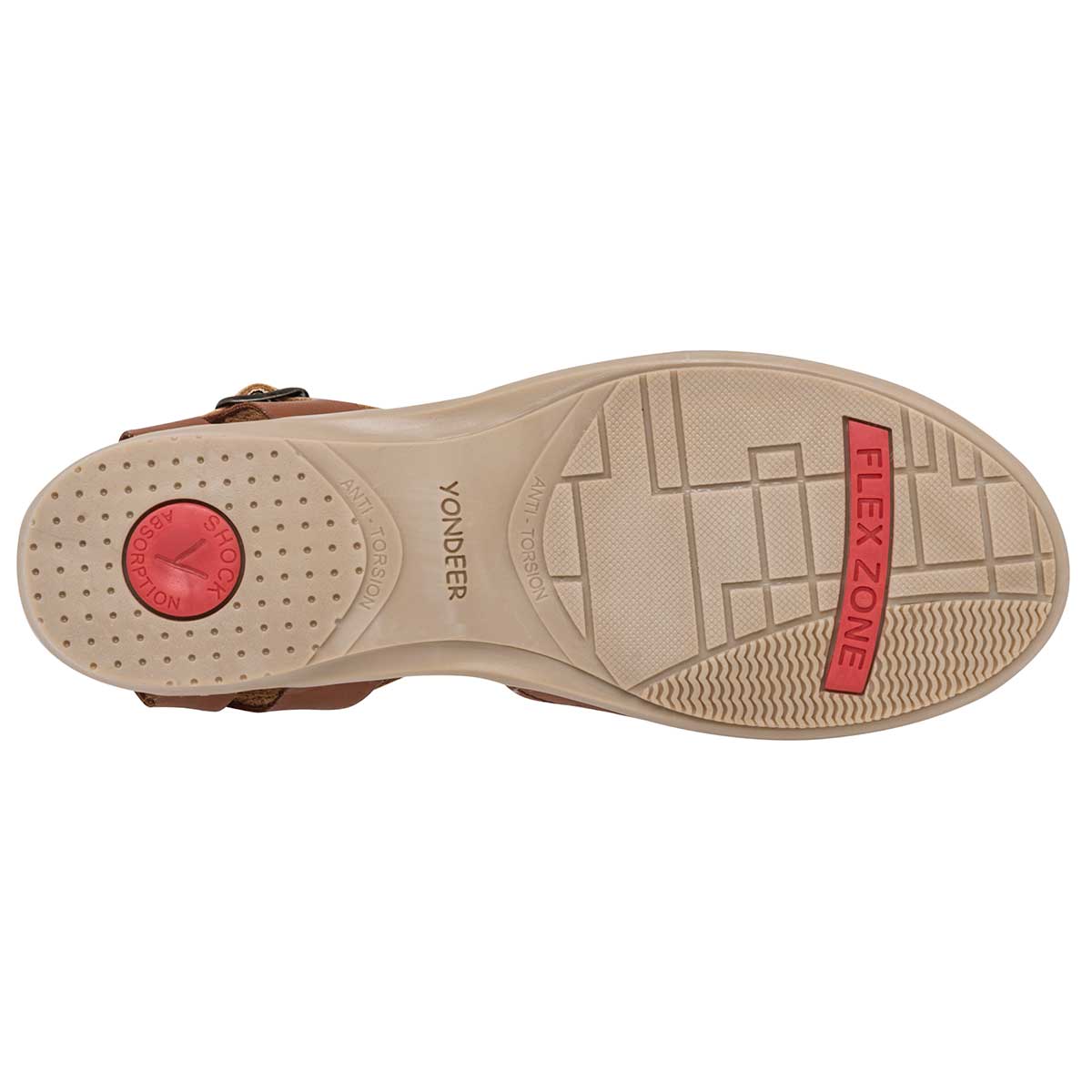 Sandalia Yondeer 41034 Niña Color Camel