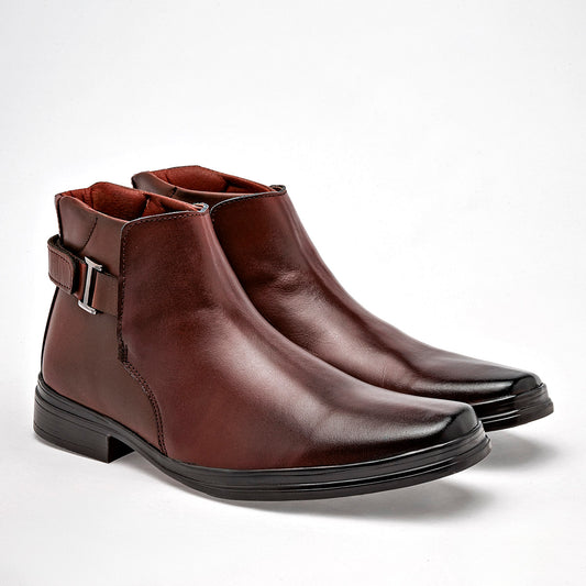 Botín para Hombre marca Lugo Conti Beige