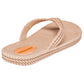Sandalia Moramora Cecy Mujer Color Beige