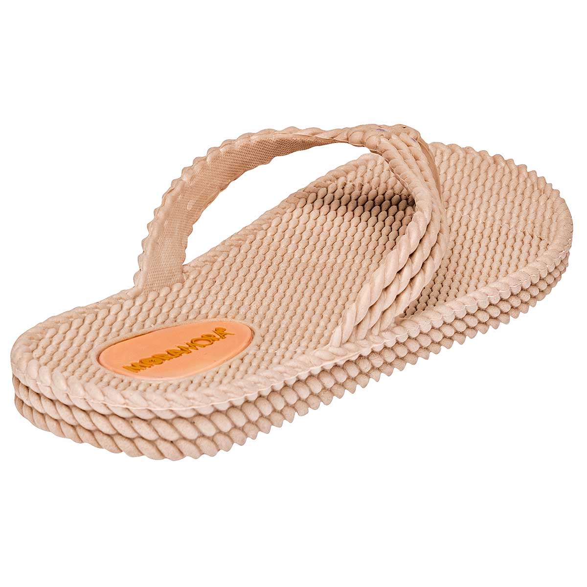 Sandalia Moramora Cecy Mujer Color Beige
