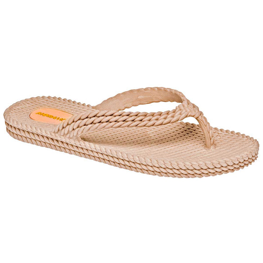 Sandalia Moramora Cecy Mujer Color Beige