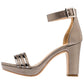 Zapato Graduacion Damita 105004 Mujer 22-26 Gris