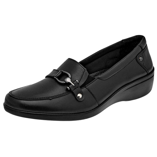 ZAPATO CONFORT MUJER FLEXI 18122 NEGRO