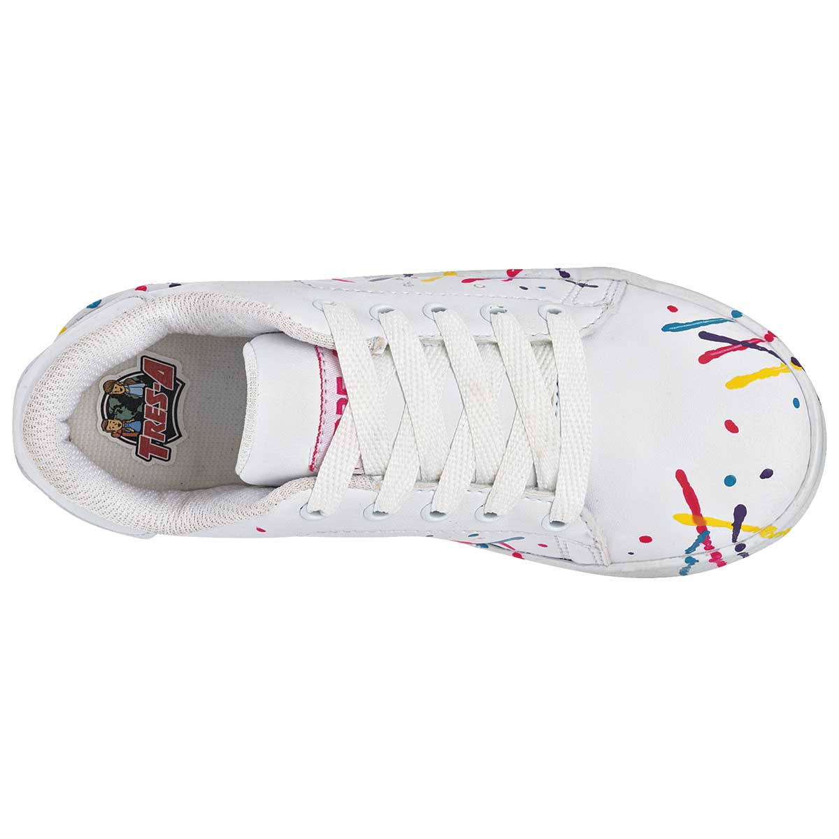 Tenis para Niña TRES-A 339 Blanco