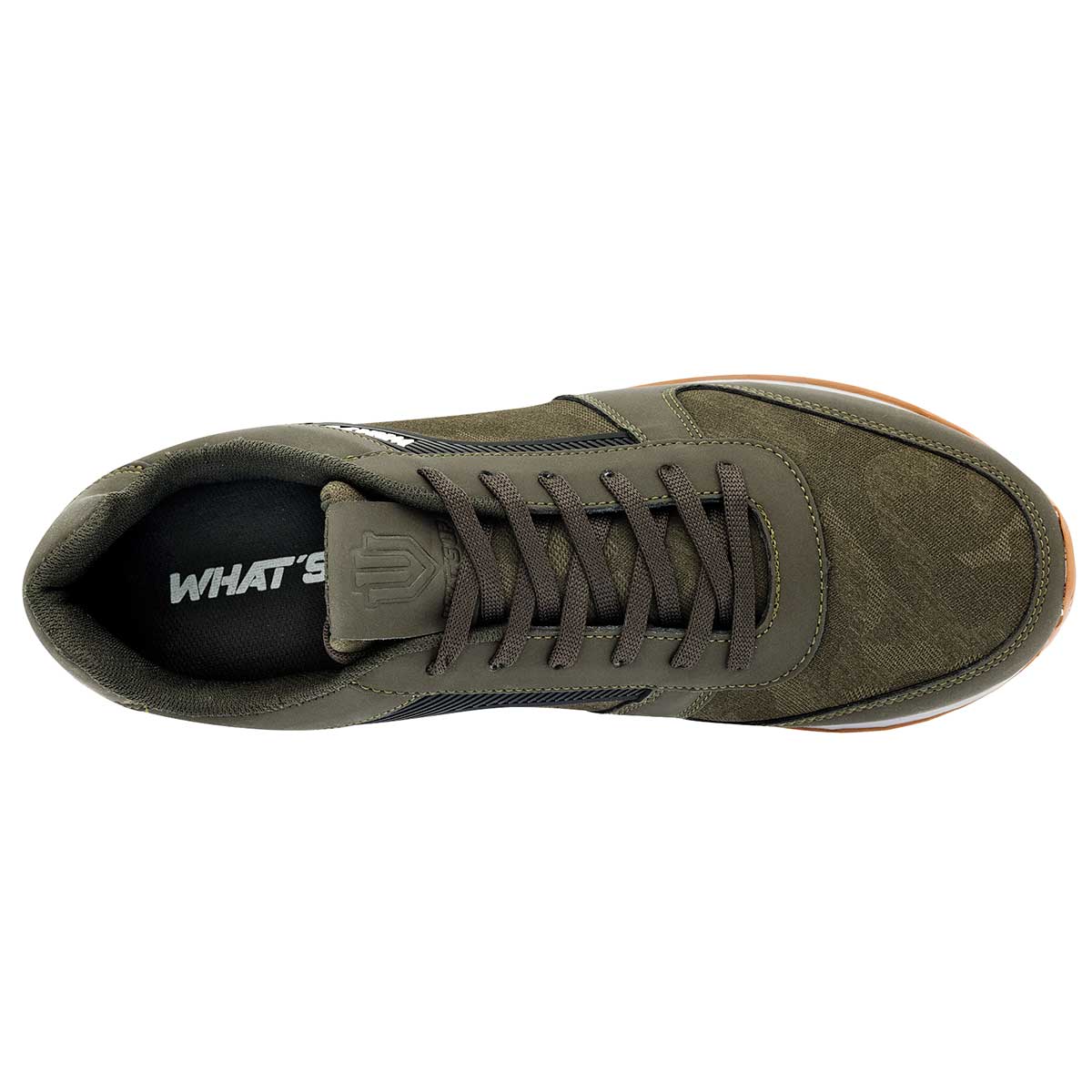 Tenis para Hombre WHATS U 4850351 Olivo