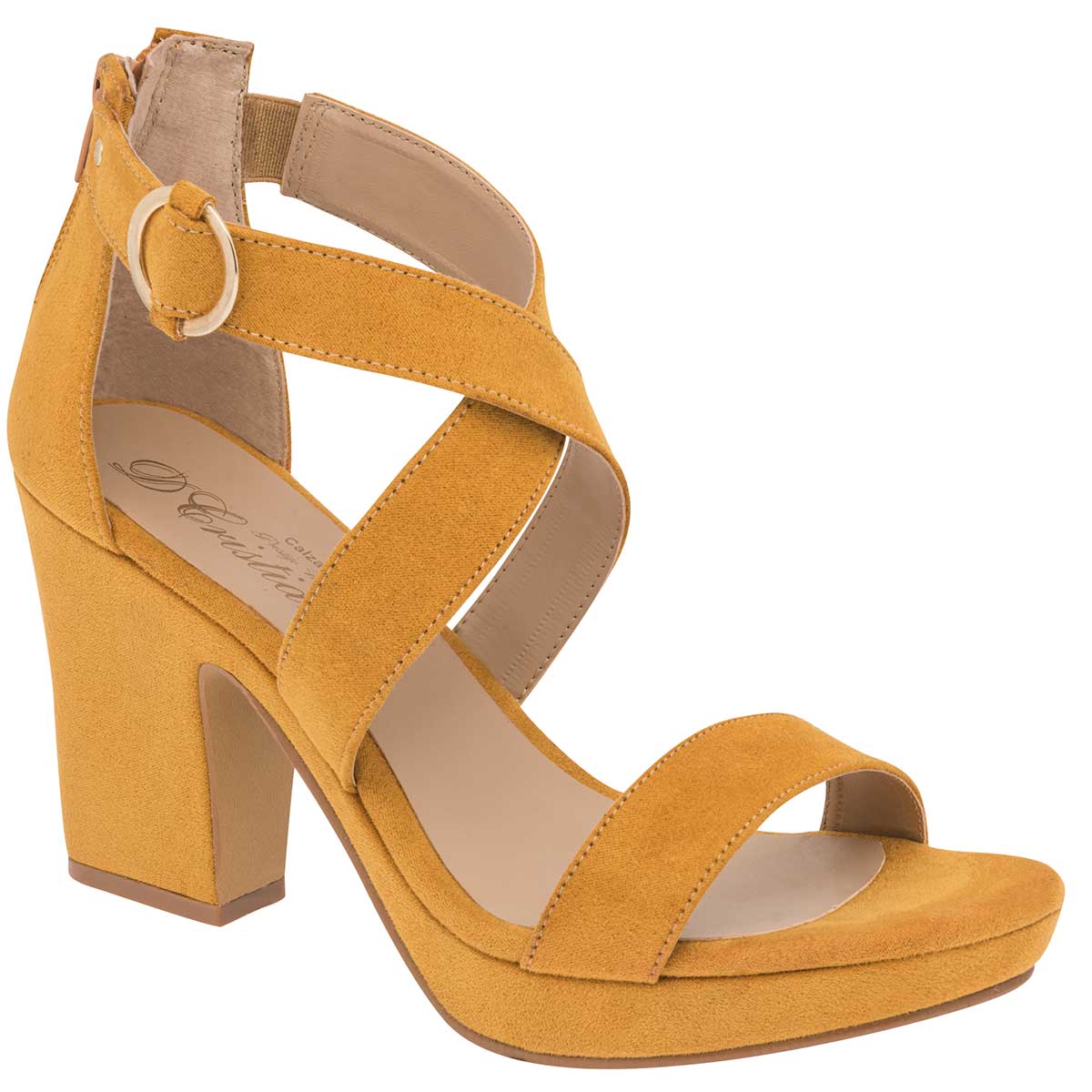 Zapato Casual para Mujer DCRISTIAN 748 Amarillo