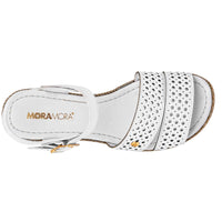 Sandalia para Mujer MORAMORA 135039 Blanco