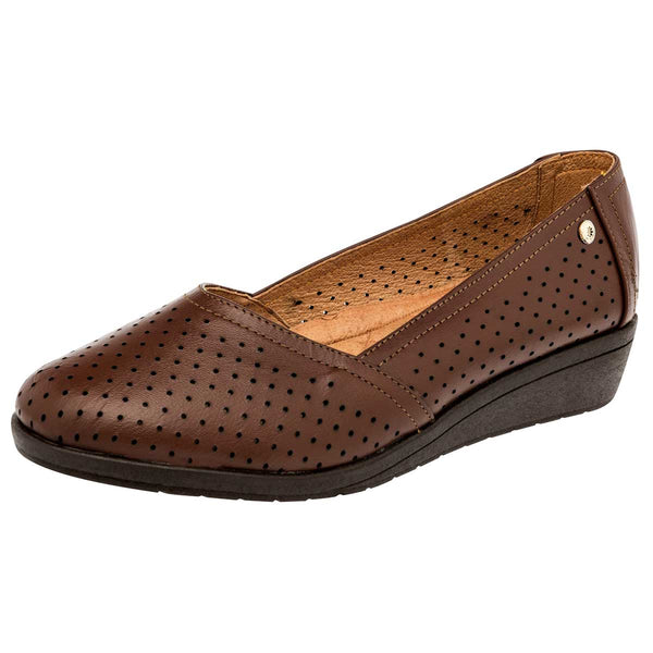 Zapato Confort para Mujer MORA CONFORT 160615 Cafe