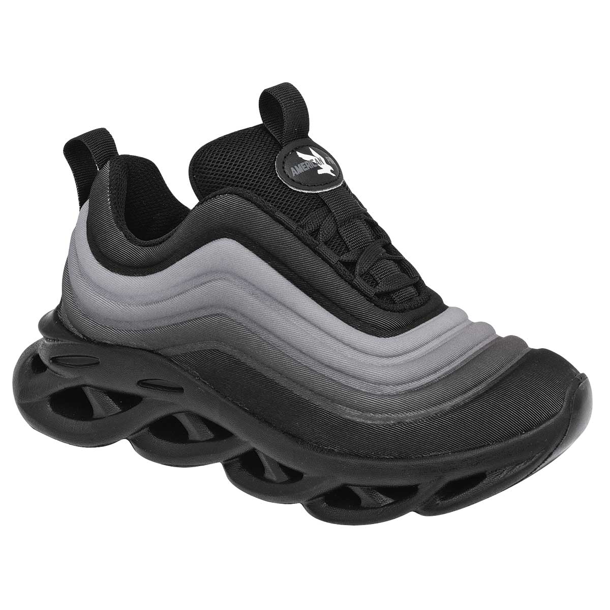 Tenis para Hombre AMERICAN FIRE A43 Negro