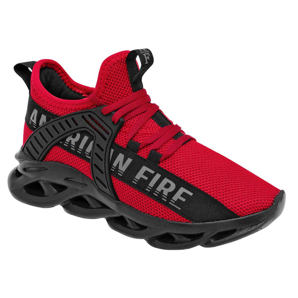 Tenis para Joven AMERICAN FIRE A48 Rojo