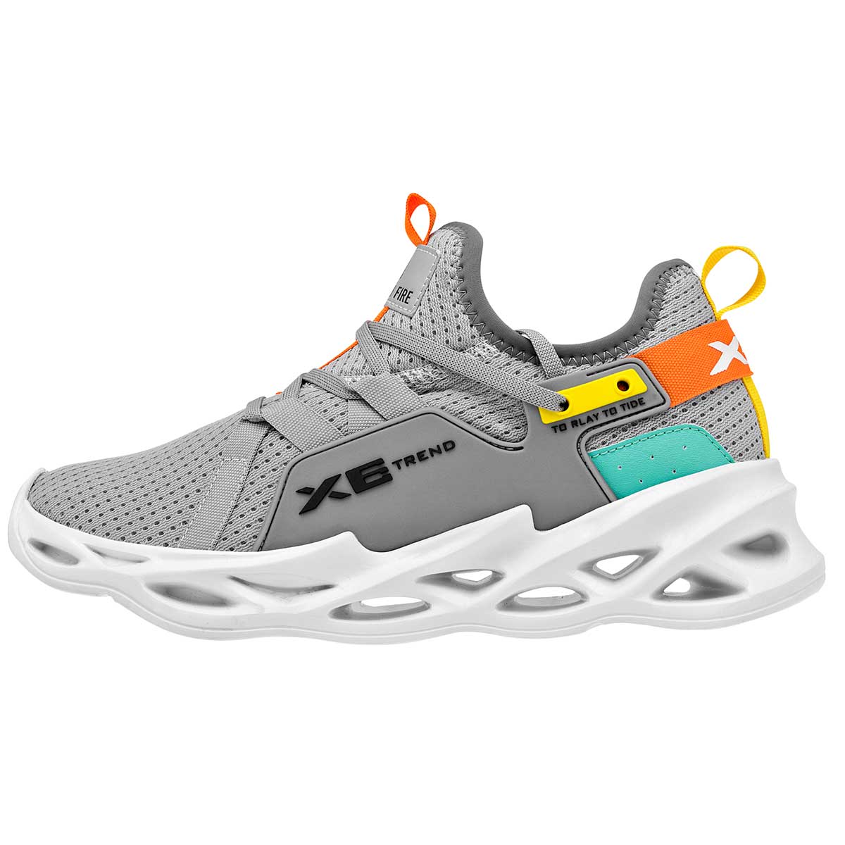 Tenis para Joven AMERICAN FIRE X65 Gris
