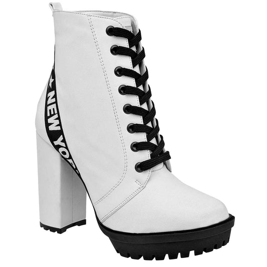 Bota y Botin para Mujer BABY CATS 124913 Blanco