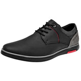 Zapato Casual para hombre Negro Total 5809 color negro gris