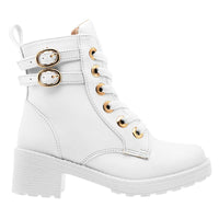 Bota y Botin para Mujer JACKY HILTON 706 Blanco