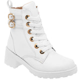 Bota y Botin para Mujer JACKY HILTON 706 Blanco