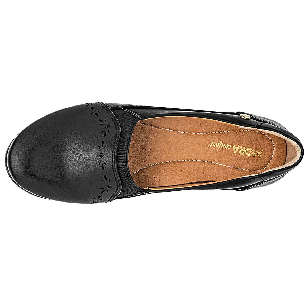 Zapato Confort para Mujer MORA CONFORT 1369403 Negro