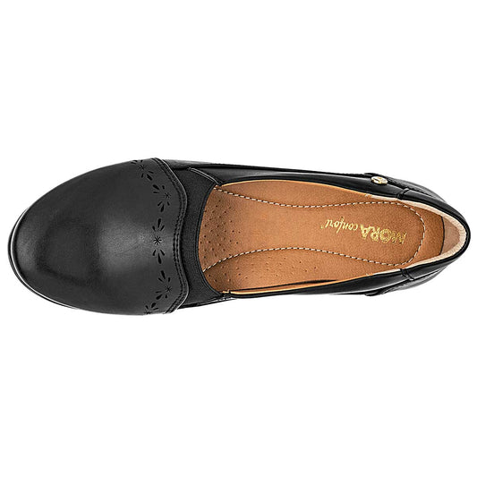 Zapato Confort para Mujer MORA CONFORT 1369403 Negro