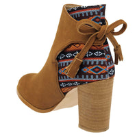 Bota y Botin para Mujer MORA TIERRA 11412123 CAMEL