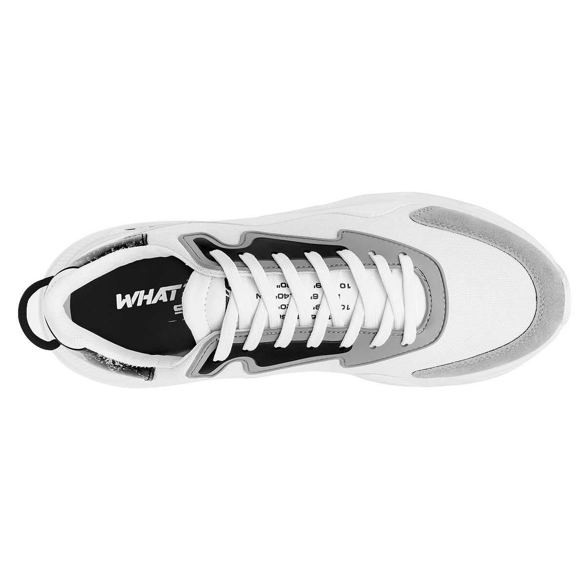 Tenis para Hombre WHATS U 326528 Blanco