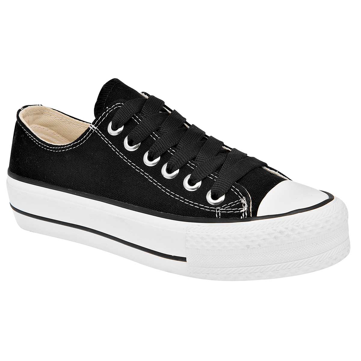 Tenis para Mujer PLAYING 001PLATAF Negro