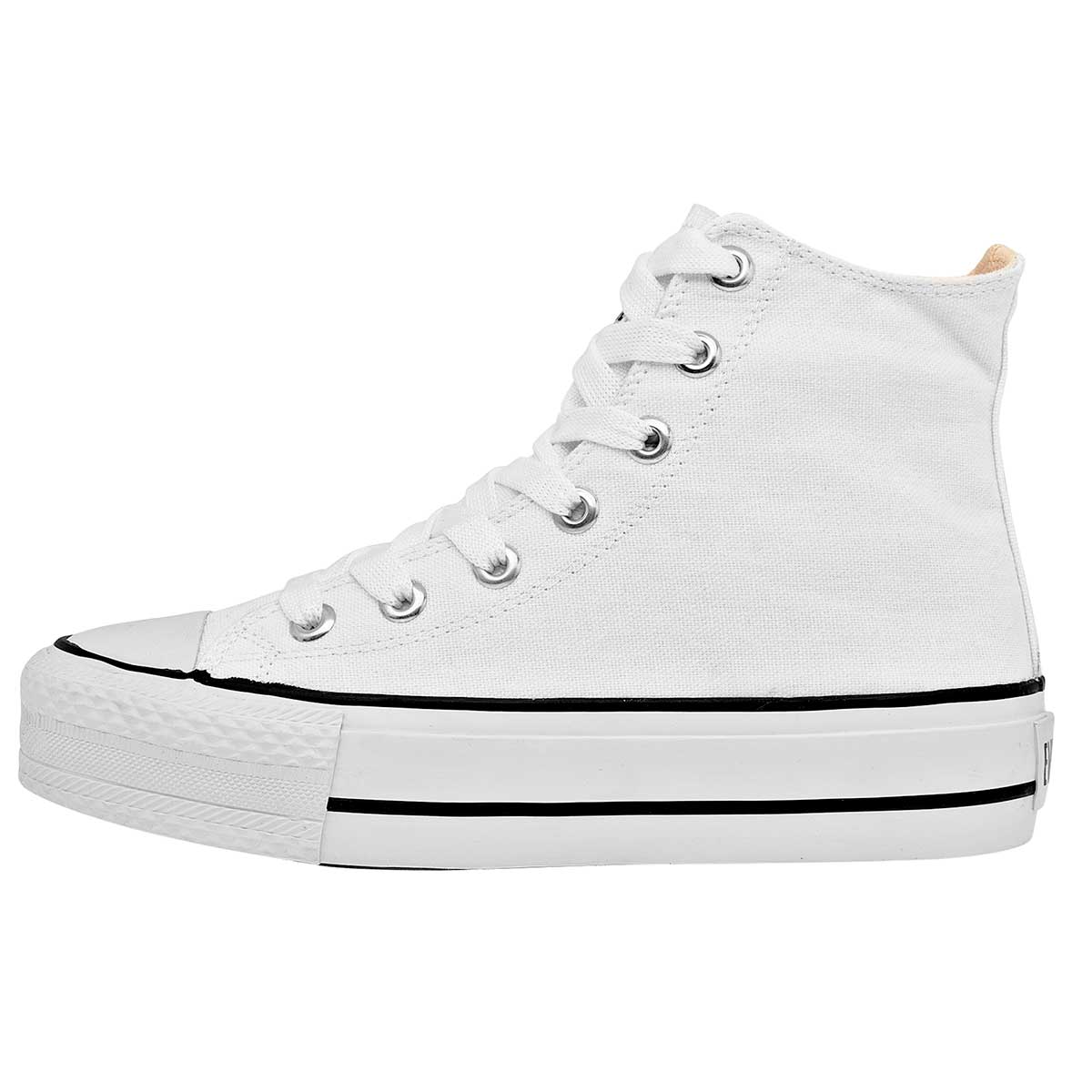Tenis para Mujer PLAYING 002PLATAF Blanco