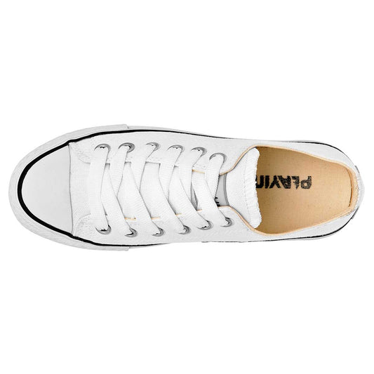 Tenis para Mujer PLAYING 001PLATAF Blanco