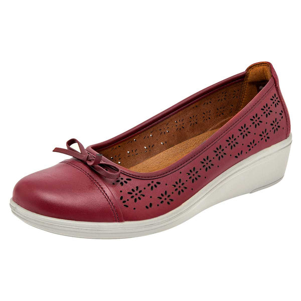 Zapato Casual para Mujer FLEXI 45608 Rojo