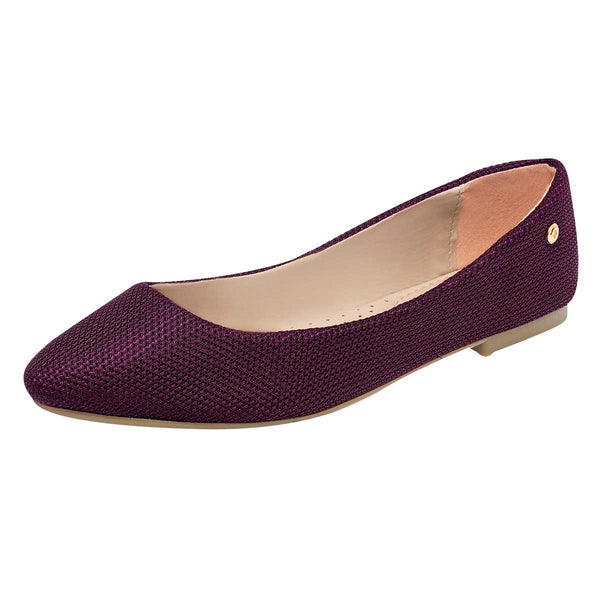 Flats para Mujer MORAMORA 11315602 Vino