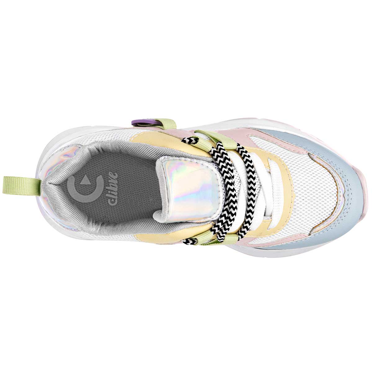Tenis para Niña CLIBRE 527 Blanco