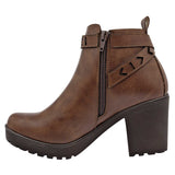 Bota y Botin para Mujer D. K. CH. ROGUE56 Cafe