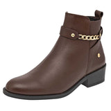 Bota y Botin para Mujer MORAMORA 1065113 Cafe