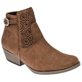 Bota y Botin para Mujer MARY CECY 416 CAMEL