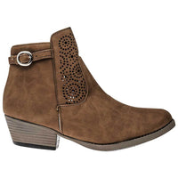 Bota y Botin para Mujer MARY CECY 416 CAMEL