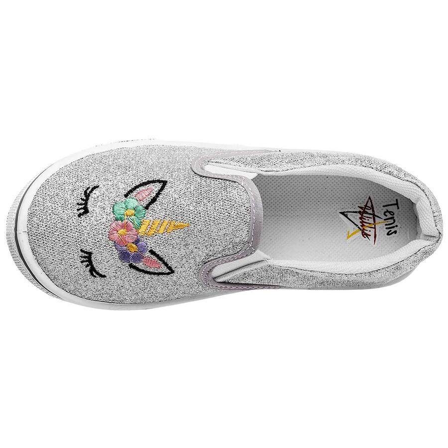 Tenis para Niña WILLIS UNICORNIO Gris