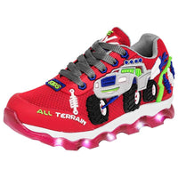 Tenis para Niño SPORT TIME 4X415 Rojo