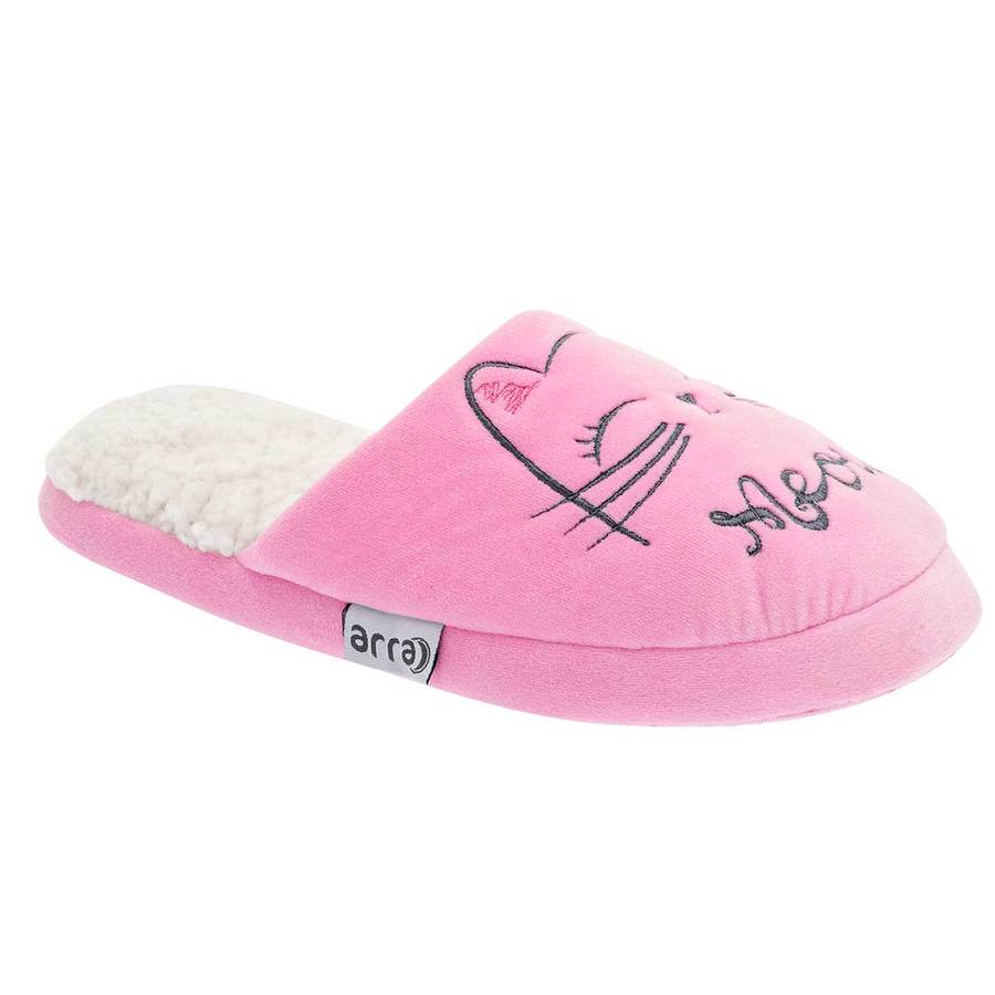 Pantufla para Mujer ARRA AADE20004 Rosa