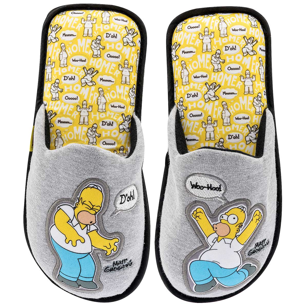 Pantufla para Hombre ARRA SSBI30101 Gris