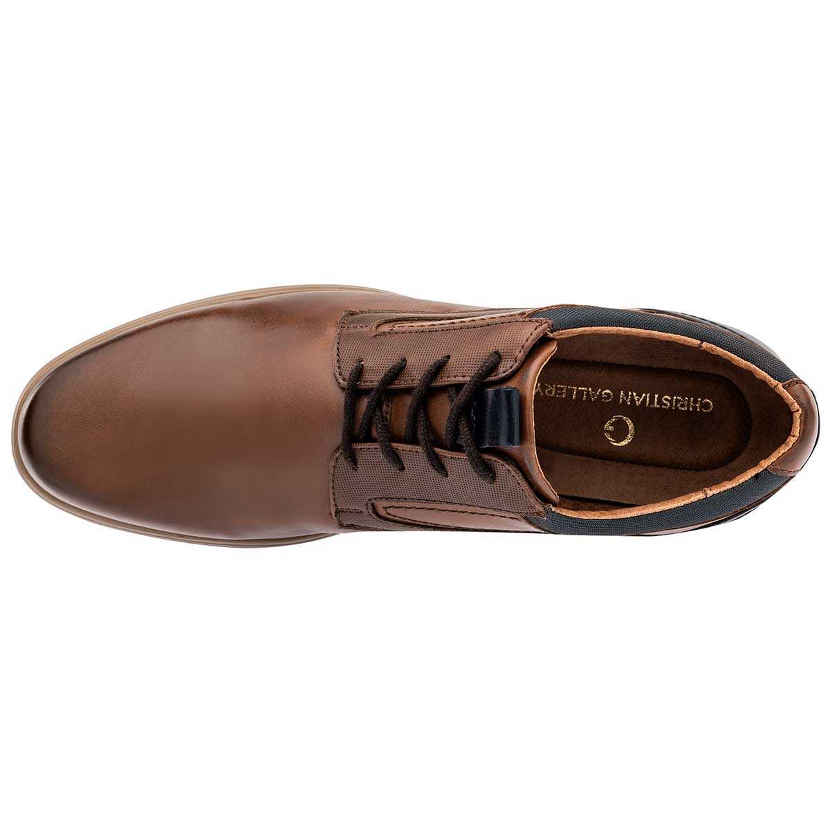 Zapato Casual para Hombre CHRISTIAN GALLERY 12512PC Cafe