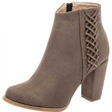 Bota y Botin para Mujer MARY CECY 1546 Cafe