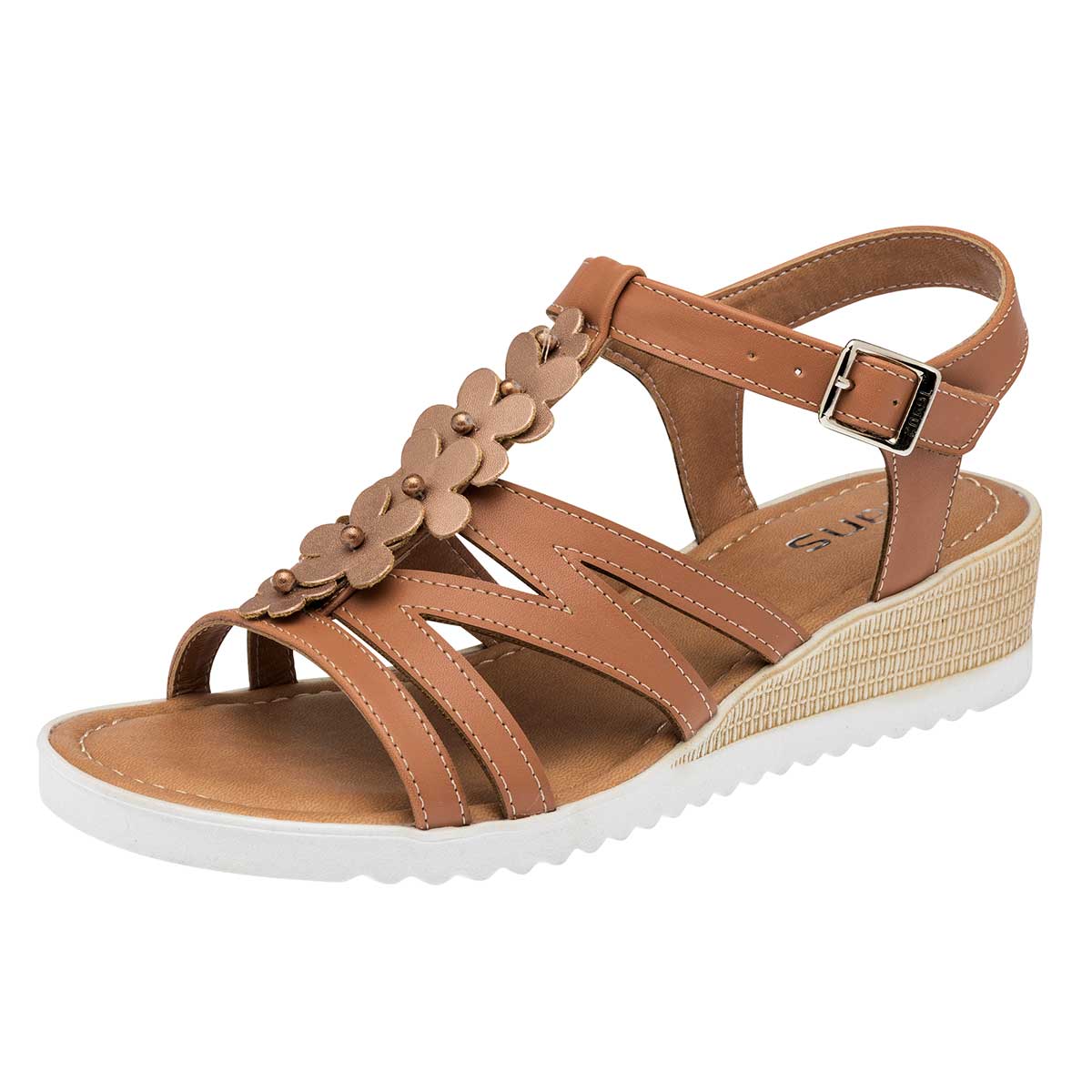 Sandalia para Niña JEANS SHOES 30051 CAMEL