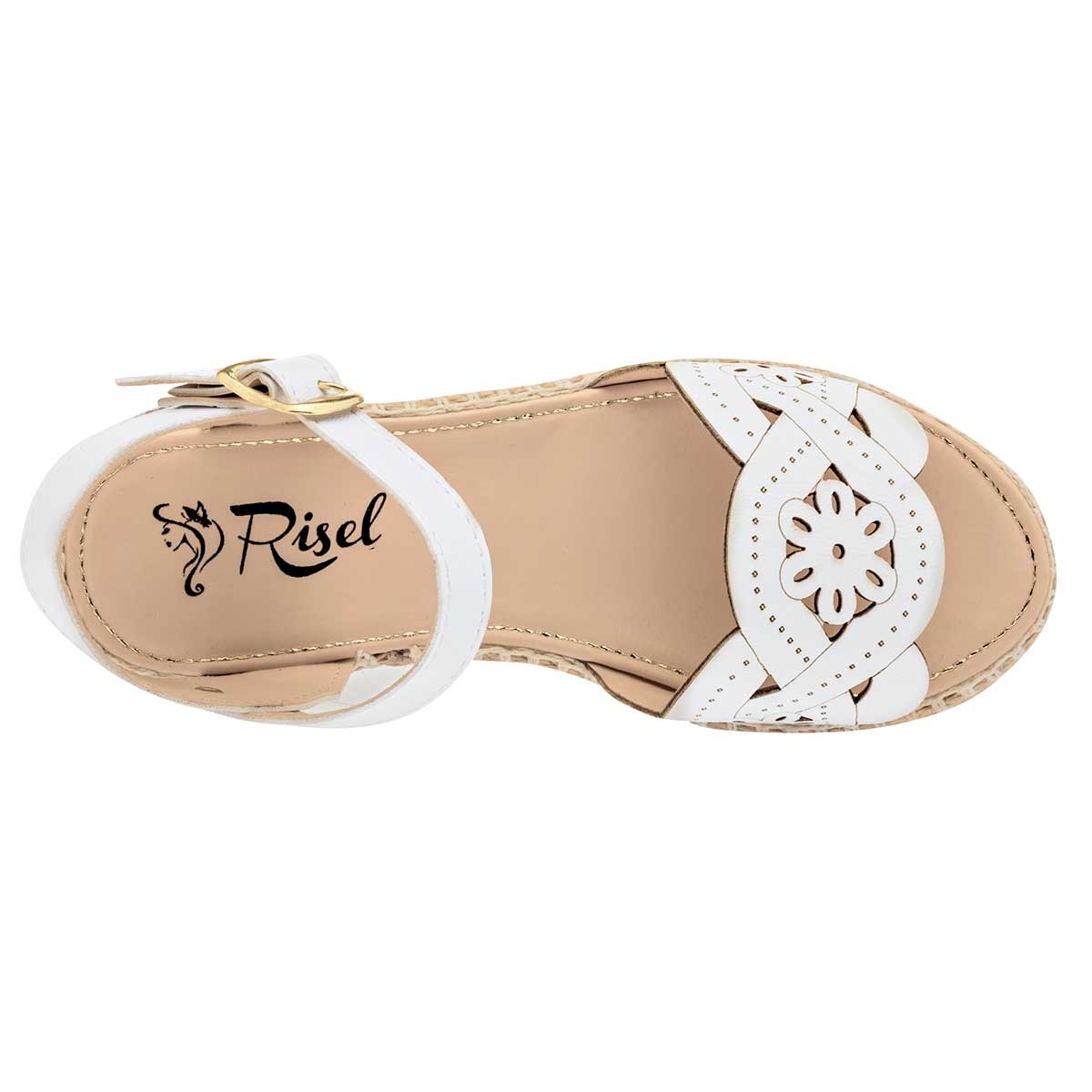 Sandalia para Niña RISEL 1402 Blanco