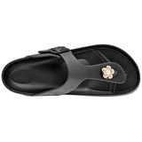 Sandalia para Mujer EVALIGHT SKTW10FLO Negro