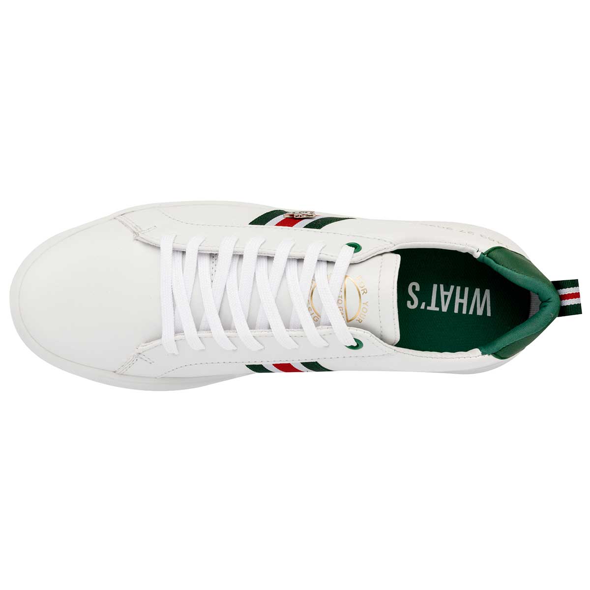 Tenis para Hombre WHATS U 1603352 Blanco