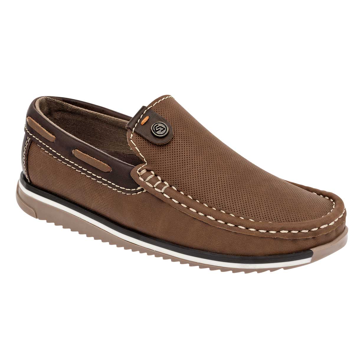 Zapato Casual para Joven NEGRO TOTAL 3035 Cafe